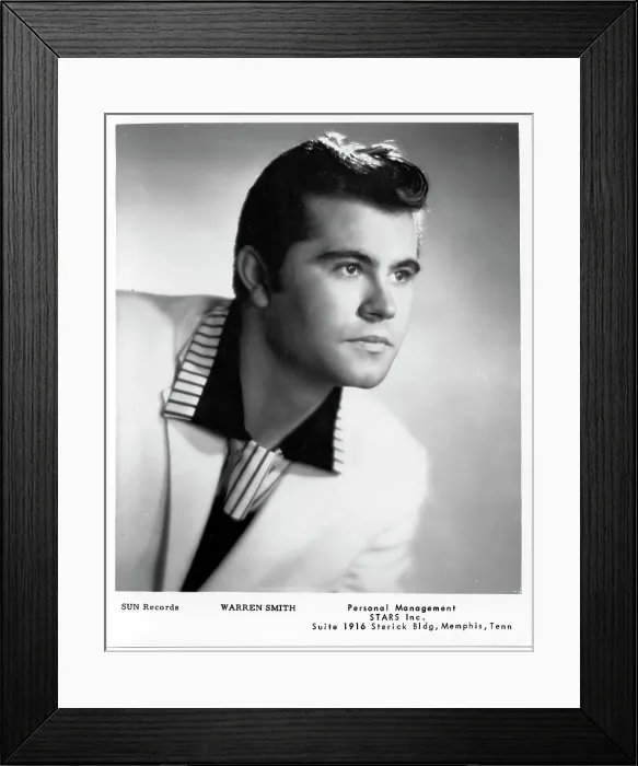 Framed Print : Photo of Warren Smith