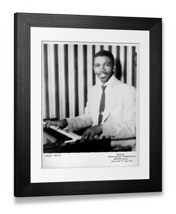 Framed Print : Photo of Jimmy Smith