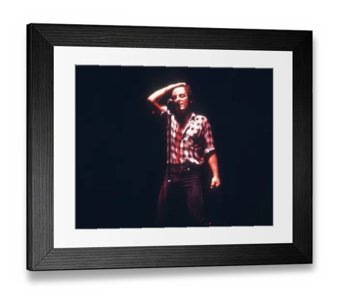 Framed Print : Photo of Bruce Springsteen Framed Print : Photo of Bruce Springsteen