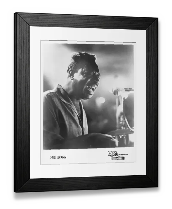 Framed Print : Photo of Otis Spann Framed Print : Photo of Otis Spann