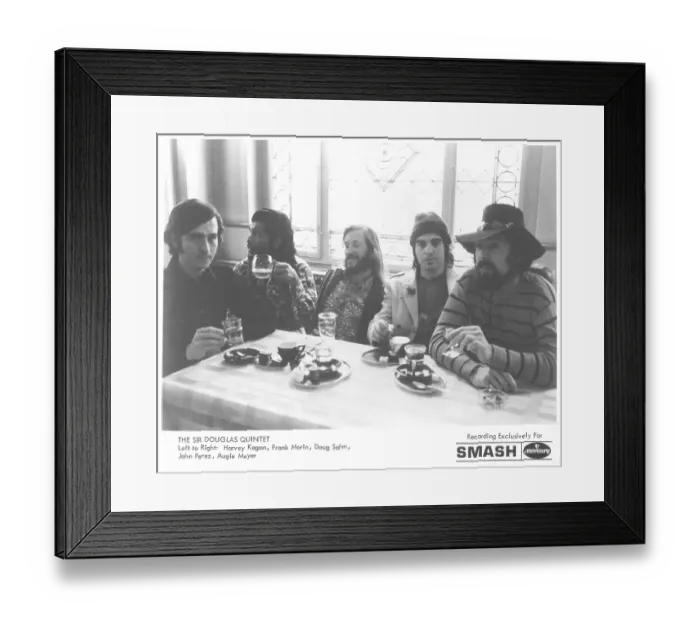Framed Print : Photo of Sir Douglas Quintet