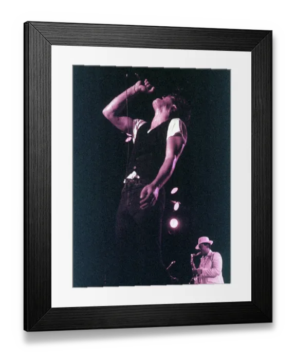 Framed Print : Photo of Bruce Springsteen Framed Print : Photo of Bruce Springsteen