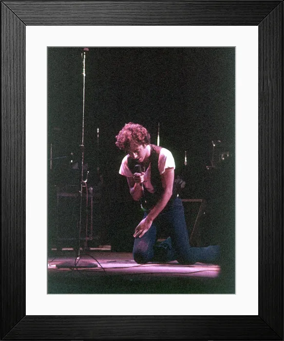 Framed Print : Photo of Bruce Springsteen