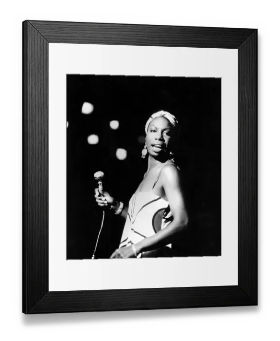 Framed Print : Photo of Nina Simone Framed Print : Photo of Nina Simone