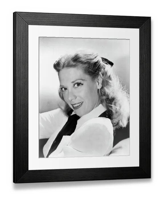 Framed Print : Dinah Shore Portrait Framed Print : Dinah Shore Portrait