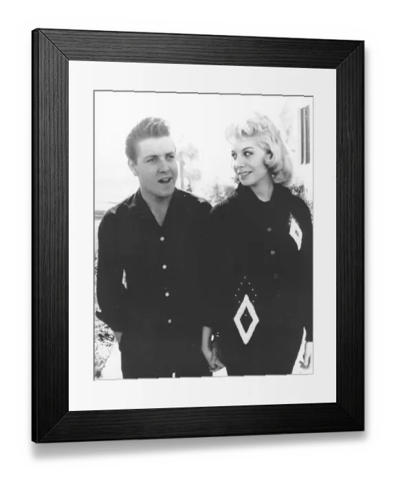 Framed Print : Photo of Sharon Sheeley Framed Print : Photo of Sharon Sheeley