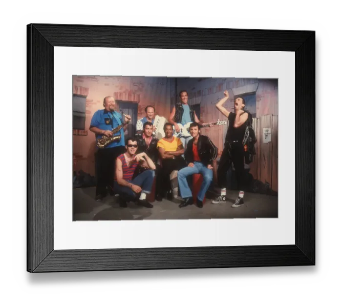 Framed Print : Photo of Sha Na Na Framed Print : Photo of Sha Na Na