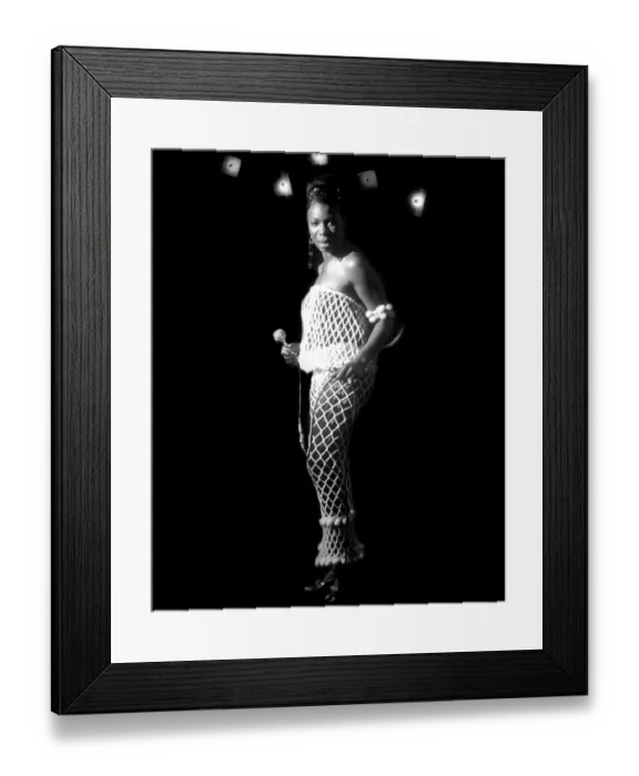 Framed Print : Photo of Nina Simone Framed Print : Photo of Nina Simone