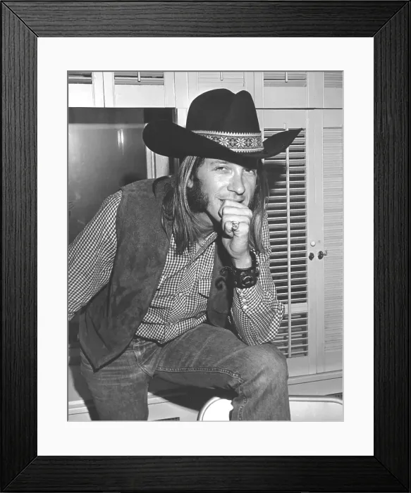 Framed Print : Photo of Doug Sahm Framed Print : Photo of Doug Sahm
