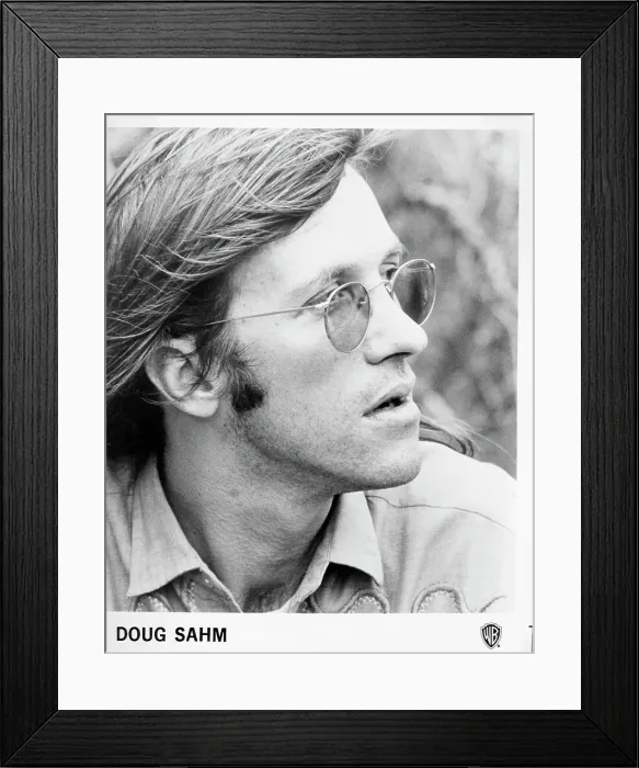 Framed Print : Photo of Doug Sahm Framed Print : Photo of Doug Sahm