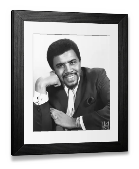 Framed Print : Photo of Jimmy Ruffin Framed Print : Photo of Jimmy Ruffin