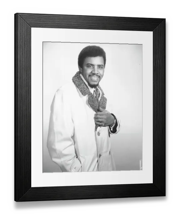 Framed Print : Photo of Jimmy Ruffin Framed Print : Photo of Jimmy Ruffin