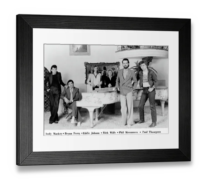 Framed Print : Photo of Roxy Music Framed Print : Photo of Roxy Music
