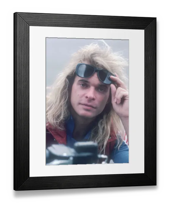 Framed Print : Photo of David Lee Roth