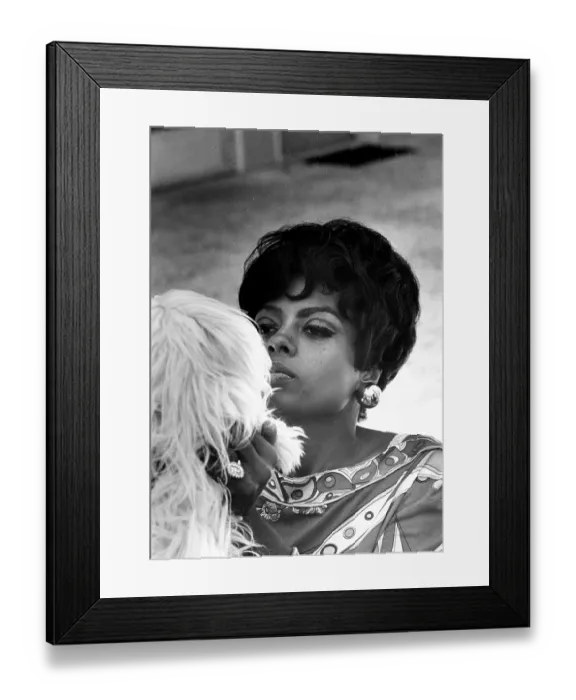 Framed Print : Photo of Diana Ross Framed Print : Photo of Diana Ross