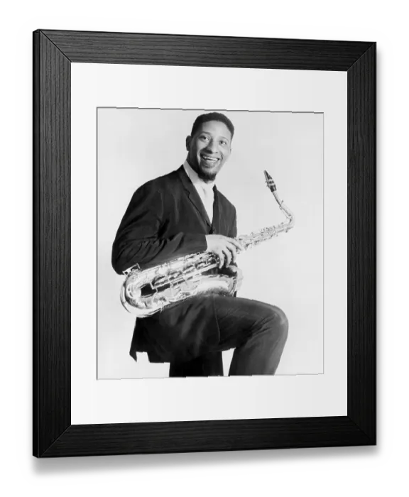 Framed Print : Photo of Sonny Rollins Framed Print : Photo of Sonny Rollins