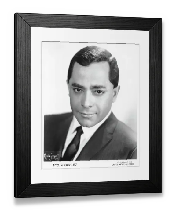Framed Print : Photo of Tito Rodriguez Framed Print : Photo of Tito Rodriguez