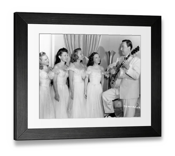 Framed Print : Photo of Alvino Rey Framed Print : Photo of Alvino Rey