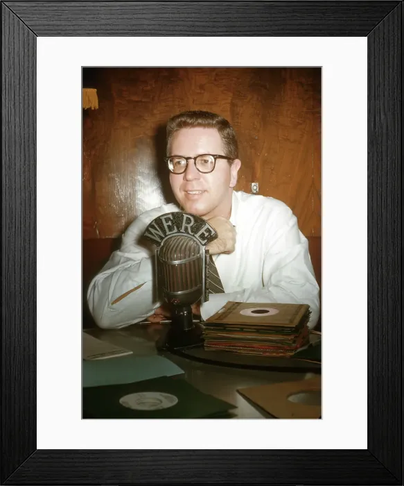 Framed Print : Photo of Bill Randle Framed Print : Photo of Bill Randle
