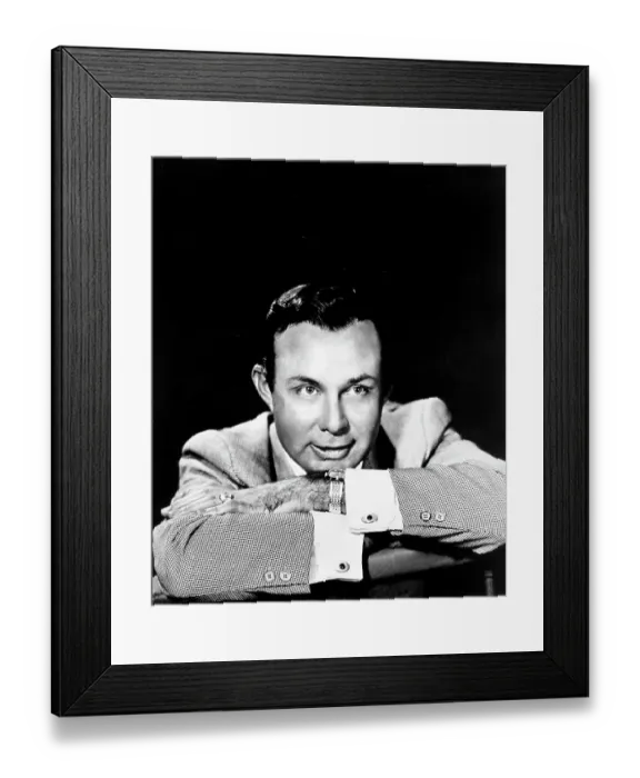 Framed Print : Photo of Jim Reeves