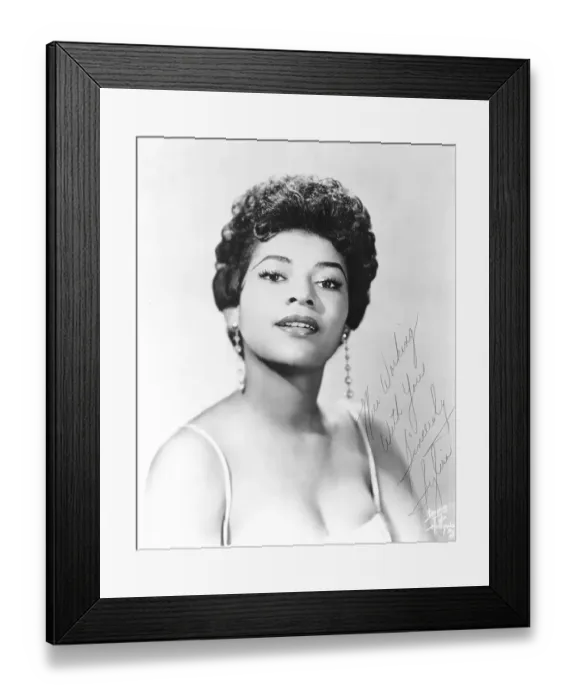 Framed Print : Photo of Sylvia Robinson Framed Print : Photo of Sylvia Robinson