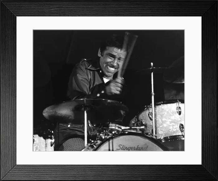 Framed Print : Photo of Buddy Rich Framed Print : Photo of Buddy Rich