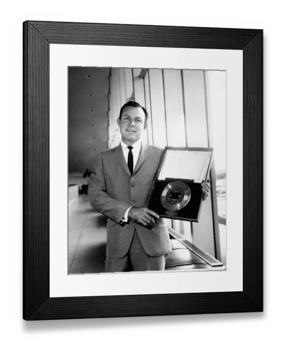 Framed Print : Photo of Jim Reeves Framed Print : Photo of Jim Reeves