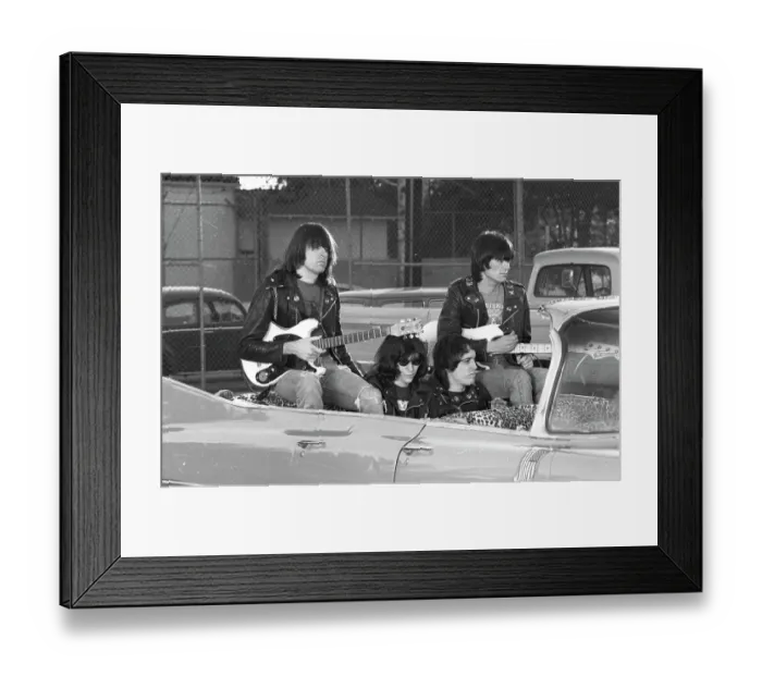 Framed Print : Photo of Ramones Framed Print : Photo of Ramones