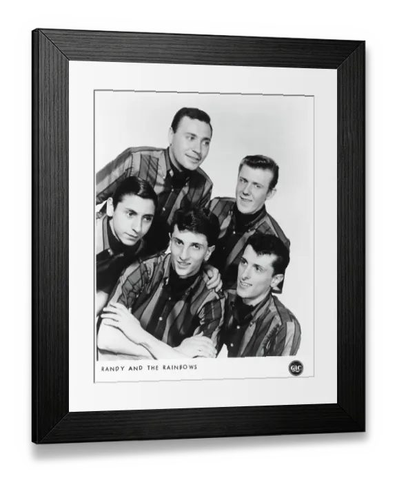 Framed Print : Photo of Randy and the Rainbows Framed Print : Photo of Randy and the Rainbows