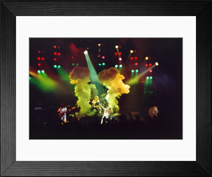 Framed Print : Queen Performing Framed Print : Queen Performing