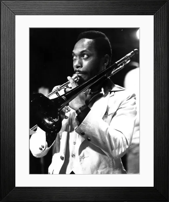 Framed Print : Photo of Julian Priester Framed Print : Photo of Julian Priester