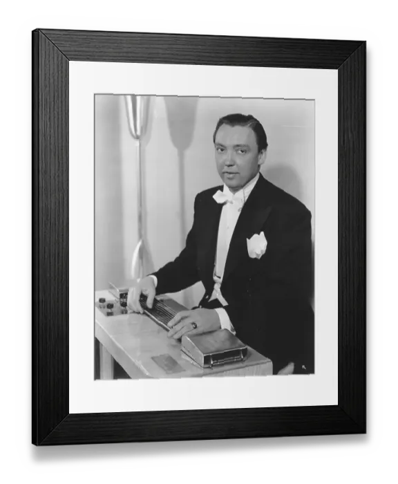 Framed Print : Photo of Alvino Rey Framed Print : Photo of Alvino Rey