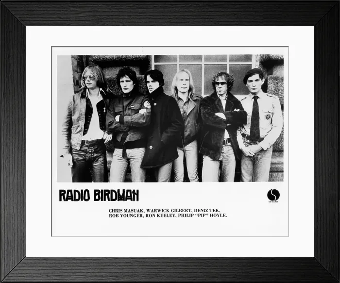 Framed Print : Photo of Radio Birdman Framed Print : Photo of Radio Birdman