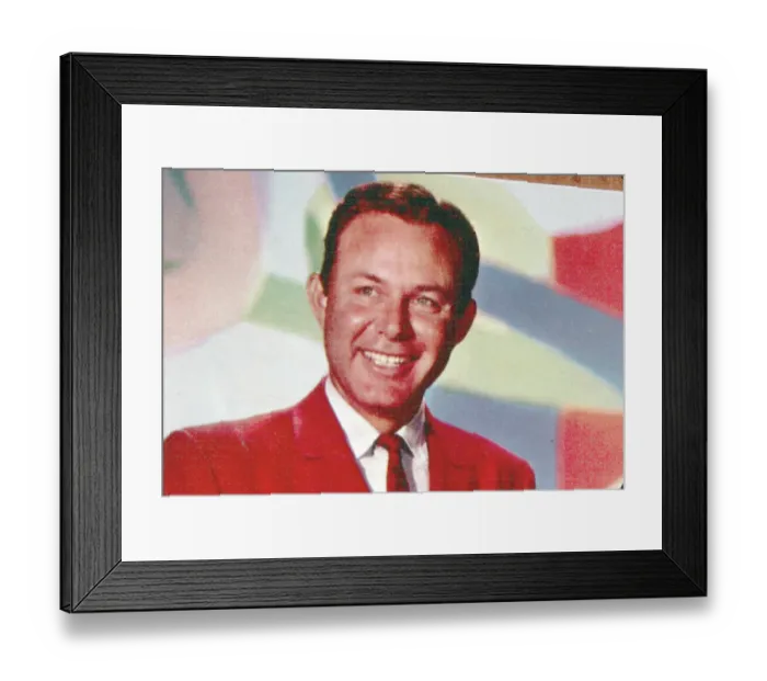 Framed Print : Photo of Jim Reeves Framed Print : Photo of Jim Reeves