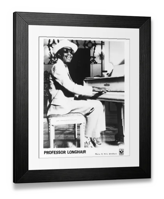 Framed Print : Photo of Professor Longhair Framed Print : Photo of Professor Longhair