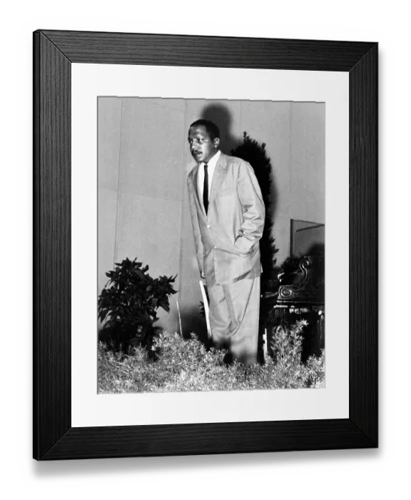 Framed Print : Photo of Bud Powell Framed Print : Photo of Bud Powell
