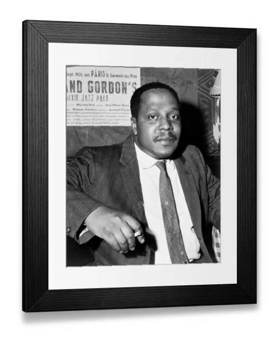 Framed Print : Photo of Bud Powell Framed Print : Photo of Bud Powell