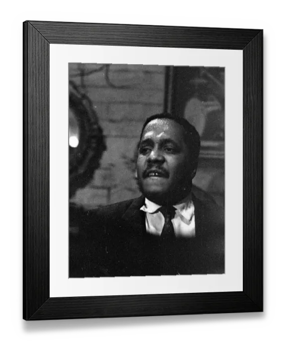 Framed Print : Photo of Bud Powell Framed Print : Photo of Bud Powell
