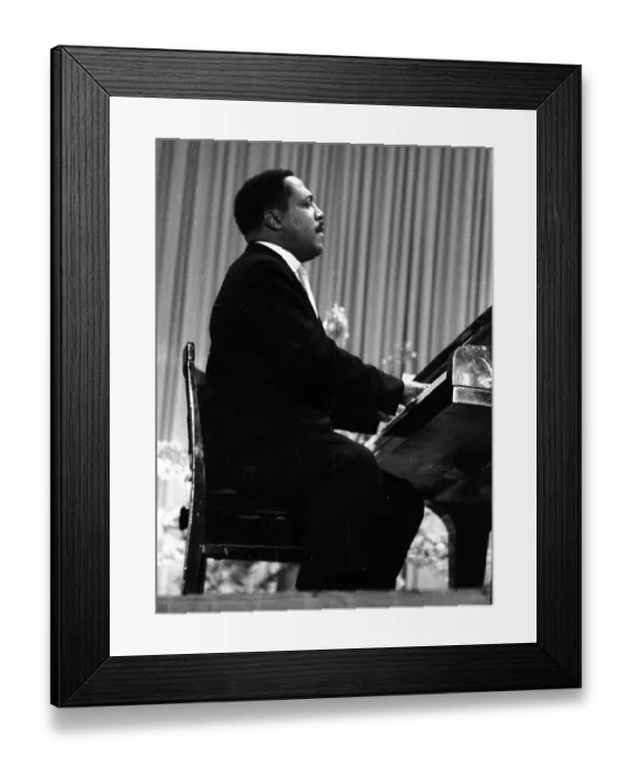Framed Print : Photo of Bud Powell Framed Print : Photo of Bud Powell
