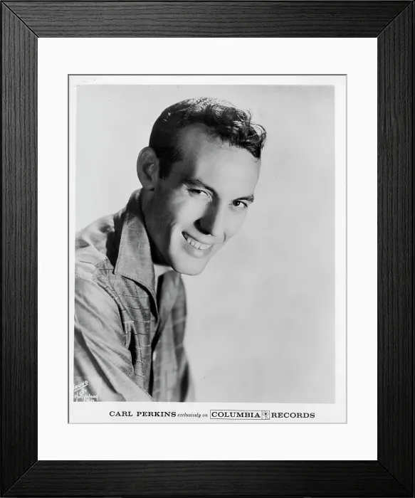 Framed Print : Photo of Carl Perkins Framed Print : Photo of Carl Perkins