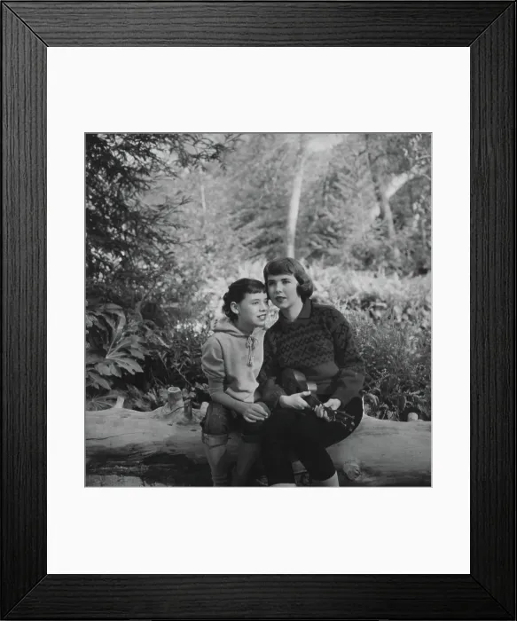 Framed Print : Photo of Patience & Prudence Framed Print : Photo of Patience & Prudence