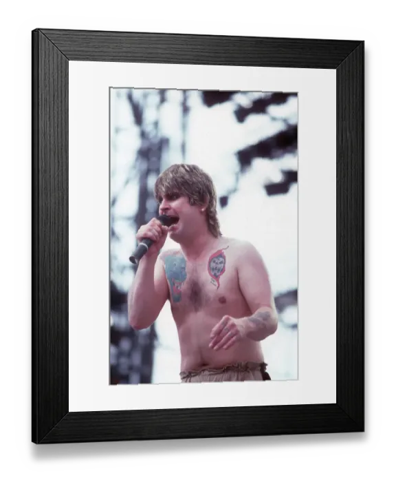 Framed Print : Photo of Ozzy Osbourne Framed Print : Photo of Ozzy Osbourne
