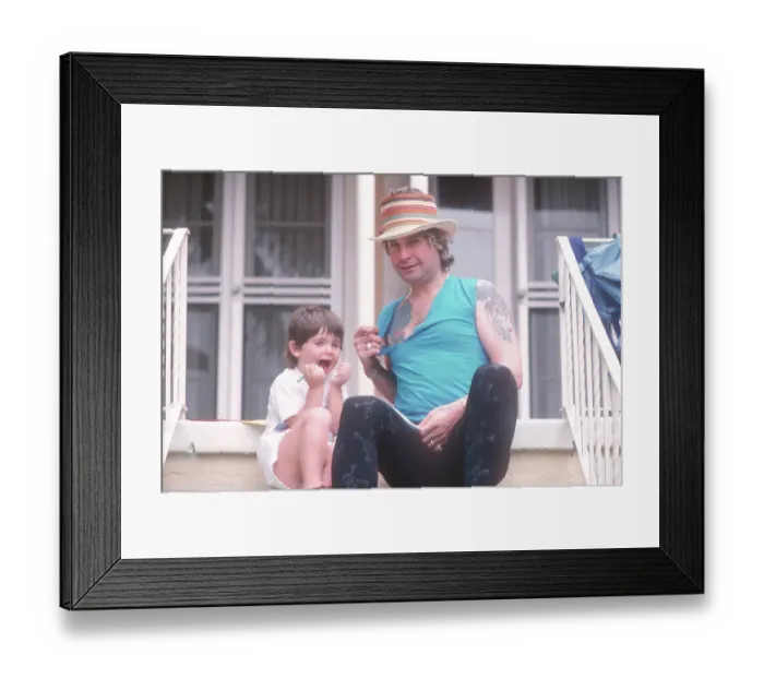 Framed Print : Photo of Ozzy Osbourne Framed Print : Photo of Ozzy Osbourne
