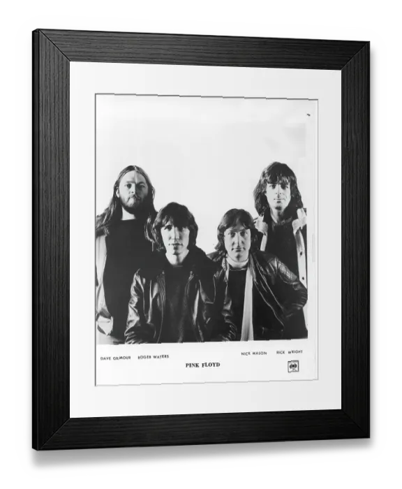 Framed Print : Photo of Pink Floyd Framed Print : Photo of Pink Floyd