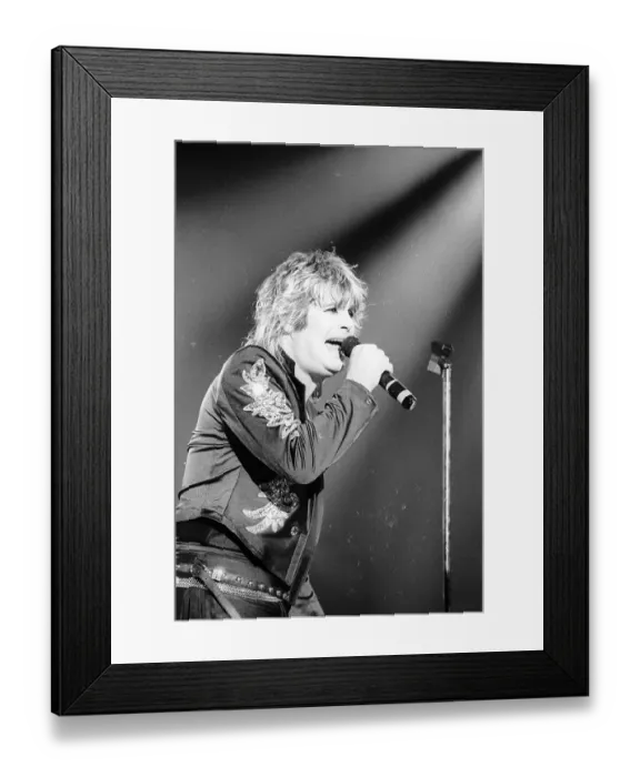 Framed Print : Photo of Ozzy Osbourne Framed Print : Photo of Ozzy Osbourne