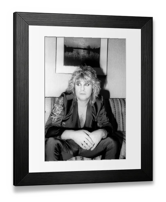 Framed Print : Photo of Ozzy Osbourne Framed Print : Photo of Ozzy Osbourne