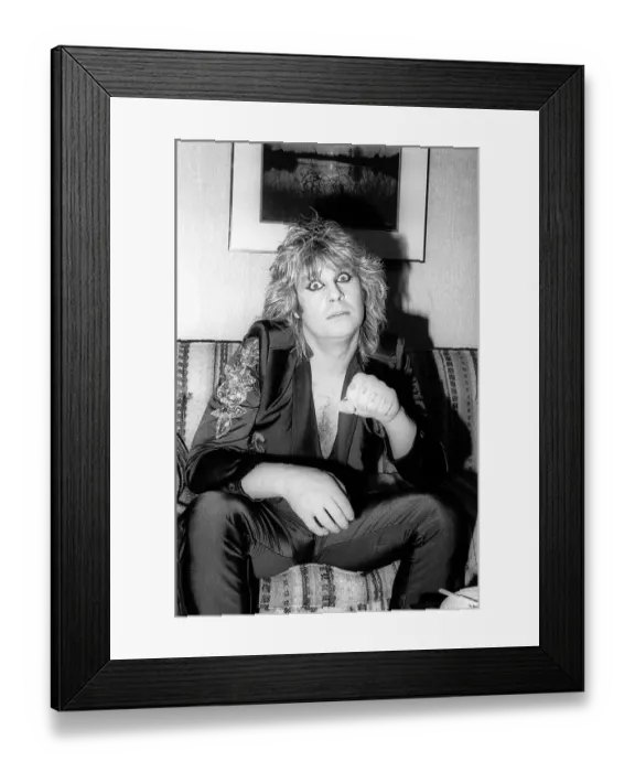 Framed Print : Photo of Ozzy Osbourne