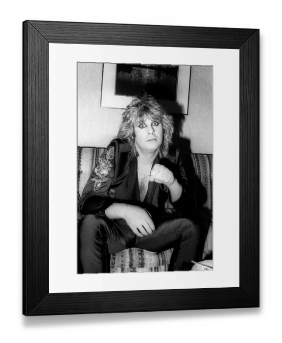 Framed Print : Photo of Ozzy Osbourne