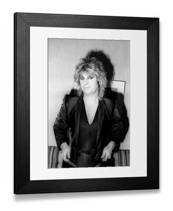 Framed Print : Photo of Ozzy Osbourne Framed Print : Photo of Ozzy Osbourne