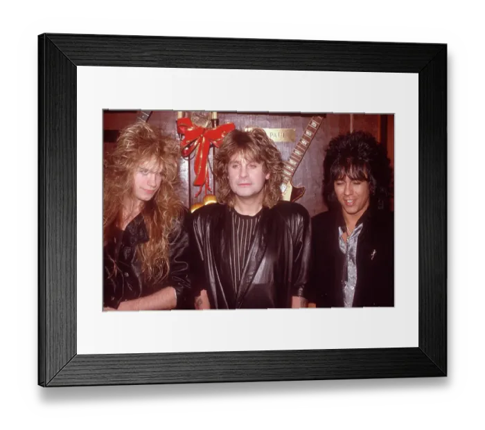 Framed Print : Photo of Ozzy Osbourne Framed Print : Photo of Ozzy Osbourne